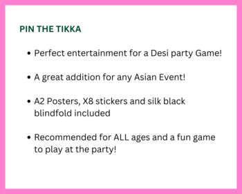 Pin The Tikka Asian Event Game, 4 of 7