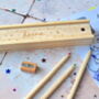 Personalised Child's Colouring Pencil Star Set, thumbnail 1 of 4
