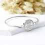 Sixpence 1946 80th Birthday Bangle Bracelet, thumbnail 1 of 10