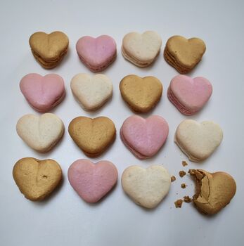 Love Heart Macarons Selection Box, 4 of 4
