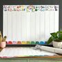 Large 2025 Rainbow Wall Planner Pet Calendar, thumbnail 9 of 9