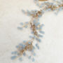 Blue Gypsophila Bridal Hair Vine, thumbnail 6 of 7