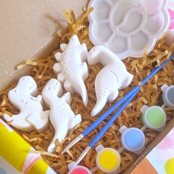 Boys Themed Kids Painting Craft Kit Gift Box, 2 of 9