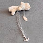 Anchor Charm Bracelet In Sterling Silver, thumbnail 1 of 12