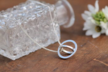 Kensington Silver Sphere Necklace, 2 of 8