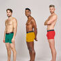 Super Soft Boxer Briefs, Disco Collection, Three Pack, thumbnail 2 of 5