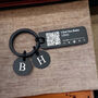 Music Or You Tube Qr Code, Personalised Keyring, thumbnail 2 of 7