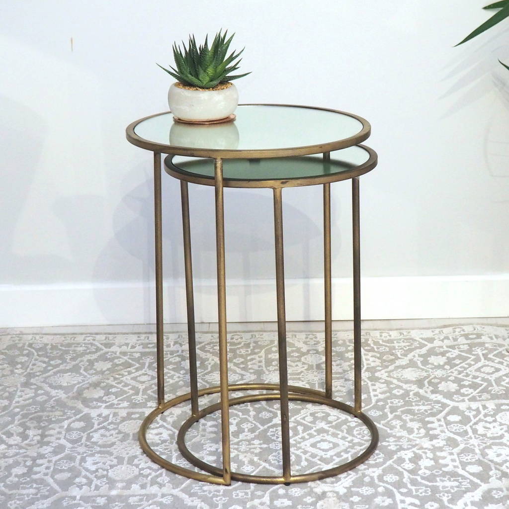 Accent Nest Of Two Side Tables By Za Za Homes