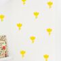 Tulip Flower Wall Stickers, thumbnail 3 of 5