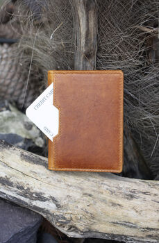 Thick Leather Cedit Card Holder / Wallet Rfid Safe, 8 of 11