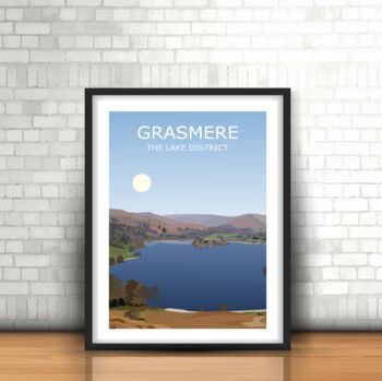 Grasmere Lake District Art Print, 2 of 4