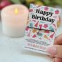 Happy Birthday Wish Bracelet With Silver Star Charm – A Keepsake To Celebrate Their Special Day, thumbnail 1 of 6
