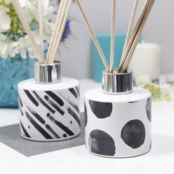 Monochrome Patterned Reed Diffuser Gift, 4 of 7