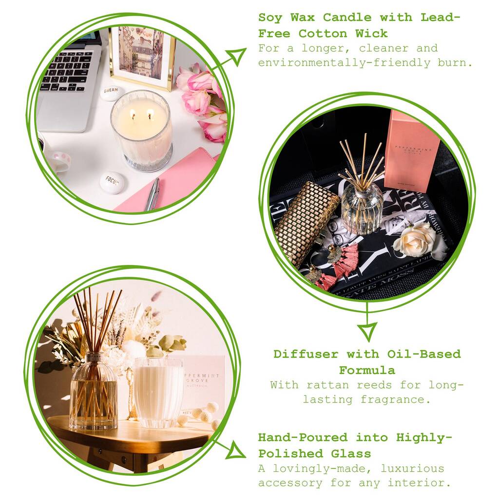 Austin And Oud Soy Wax Scented Candle 370g By Rinkit