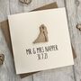 Personalised Wooden Token Wedding Card, thumbnail 1 of 2