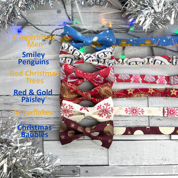 Festive Christmas Bow Tie, 9 of 10