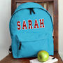 Personalised Appliqué Name Bag In Assorted Colours, thumbnail 1 of 11