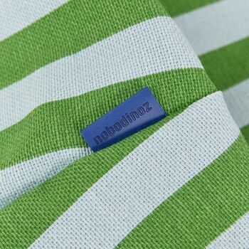 Bliss Kids Long Beanbag Green Blue Stripes, 2 of 2