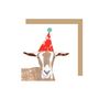 Toggenburg Goat Birthday Card, thumbnail 1 of 2