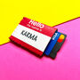 My Name Is Karma Personalised Funny Card Holder, thumbnail 2 of 3