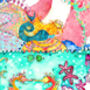 Personalised Mermaid Birthday Card, thumbnail 4 of 4