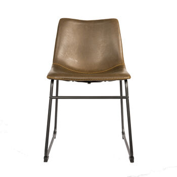 Dexter Chesnut Brown Set Of Two Dining Chairs, 3 of 7