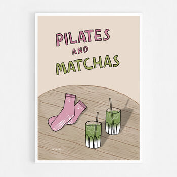 Pilates And Matchas Print, 8 of 9
