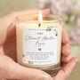 Retirement Gift The Adventure Begins Personalised Scented Candle, thumbnail 1 of 7