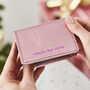 Leather Travel Card Holder For Women, thumbnail 1 of 10