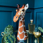 Giraffe Head Ceramic Vase, thumbnail 1 of 5