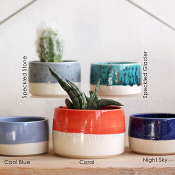 'What A Beautiful Day' Ceramic Indoor Plant Pot, 8 of 9