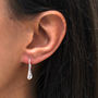 Sterling Silver Teardrop Earrings, thumbnail 1 of 8