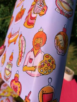 Eclectic Baubles Christmas Wrapping Paper, 5 of 7
