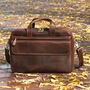 Genuine Leather Laptop Bag, thumbnail 1 of 12