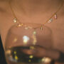 Chardonnay Tropical Necklace | 14 K Gold Plated, thumbnail 3 of 5