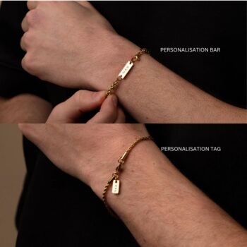 Gold 5mm Curb Link Chain Bracelet, 5 of 12