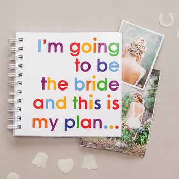 Im Going To Be The Bride Wedding Plans Notepad, 3 of 5