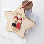 Personalised First Christmas As Mr And Mrs Decoration, thumbnail 1 of 5
