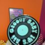 It's All Groovy 70's Upcycled 12' Lp Vinyl Record Decor, thumbnail 5 of 10