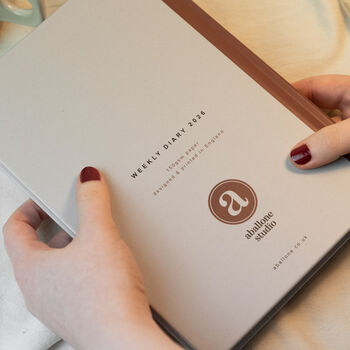 2026 Diary Weekly Planner A5 Hardback Organiser, 10 of 12