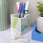 Personalised Map Lego® Brick Buildable Pencil Pot Desk Tidy, thumbnail 1 of 2