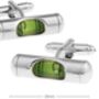 Spirit Level Cufflinks, thumbnail 5 of 7