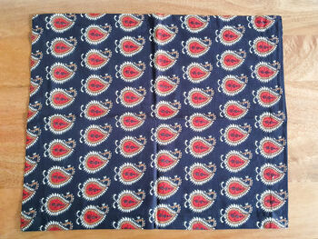 Set Of Two Placemats, Block Printed Handmade In India, 4 of 11