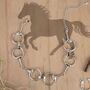 Personalised Sterling Silver Snaffle Bit Horse Bracelet, thumbnail 10 of 12