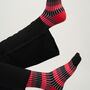 Chord Red And Zebra Black Women's Socks Bundle, thumbnail 3 of 6
