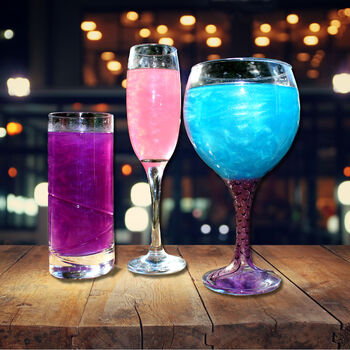 Mermaid Themed Shimmer Syrups For Drinks, Gin, Prosecco, 3 of 7