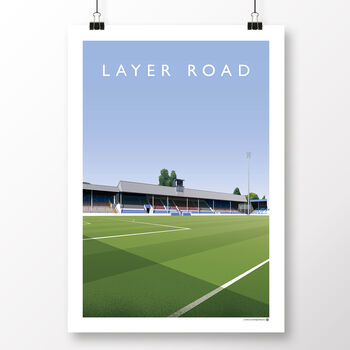 Colchester United Layer Road Poster, 2 of 7