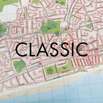 Personalised Map Print Your Home Or Your Somewhere, 10 of 11