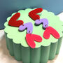 Tumbling Heart Love Heart Acrylic Earrings, thumbnail 4 of 4