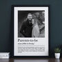 Personalised Parents To Be Print, Gift For New Parents, thumbnail 3 of 7
